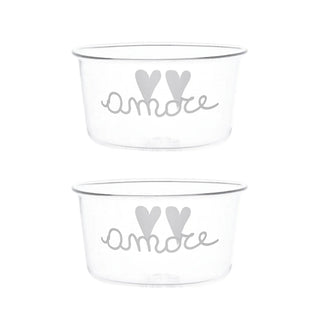 AMORE SET 2 COPPETTE - SIMPLE DAY - Contex Biancheria