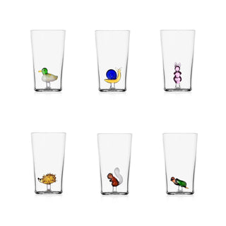 ANIMAL FARM LONGDRINK 6 PEZZI - ICHENDORF - Contex Biancheria