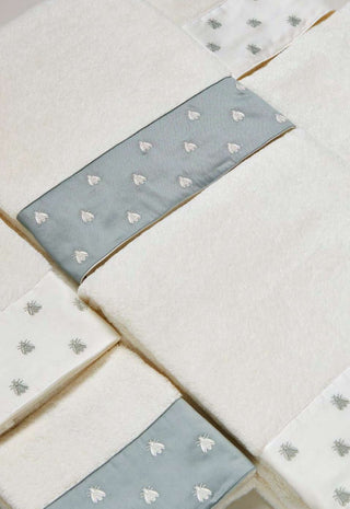 API SATIN SET ASCIUGAMANI - MASTRO RAPHAEL - Contex Biancheria