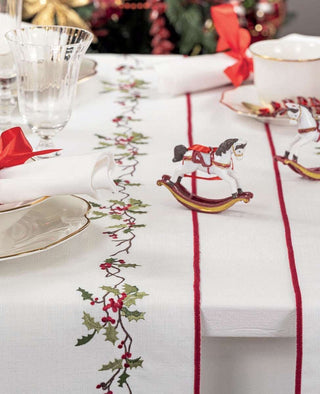 AQUIFOGLIO RUNNER 50X150 - BLUMARINE HOME - Contex Biancheria