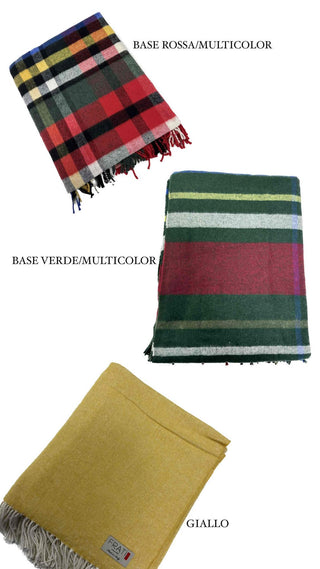 BABILONIA CHECK PLAID 130X170 - FRATI S.r.l - Contex Biancheria