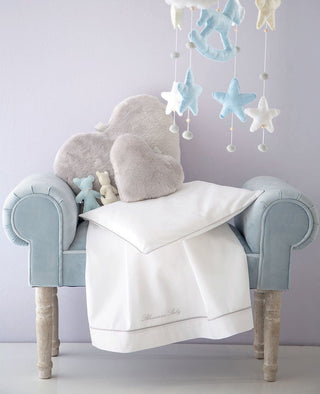 BABY BLU LENZUOLO LETTINO - BLUMARINE BABY - Contex Biancheria