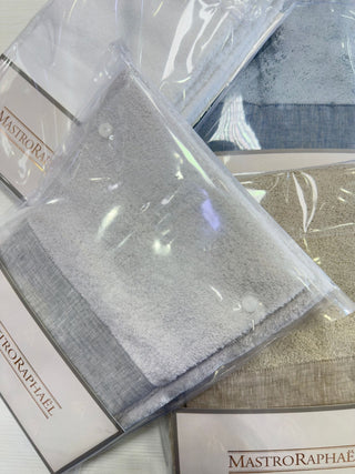 BASIC LINO SET ASCIUGAMANI - MASTRO RAPHAEL - Contex Biancheria