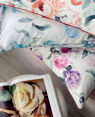 BIANCOFIORE LENZUOLA MATRIMONIALE - BLUMARINE HOME - Contex Biancheria