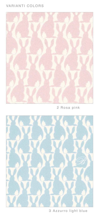 BIANCONIGLIO LENZUOLA CULLA. - BLUMARINE BABY - Contex Biancheria