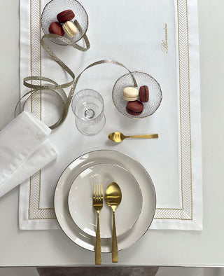 BISTROT RUNNER - BLUMARINE HOME - Contex Biancheria