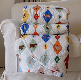 BOSCOLANDIA QUILT SINGOLO - TESSITURA TOSCANA TELERIE - Contex Biancheria