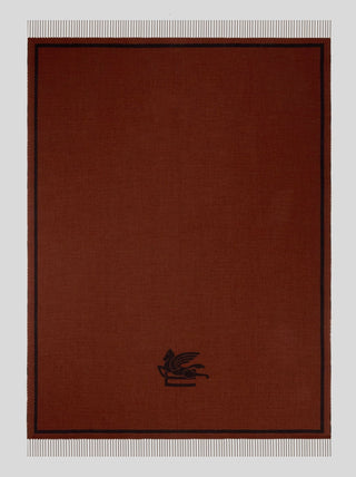 BOYD FRINGED PLAID - ETRO HOME - Contex Biancheria