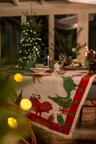 JURASSIC XMAS TOVAGLIA - TESSITURA TOSCANA TELERIE