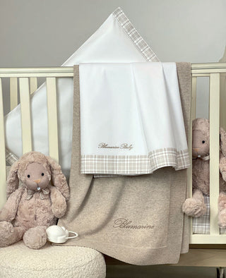 BRITISH LENZUOLO CULLA - BLUMARINE BABY - Contex Biancheria