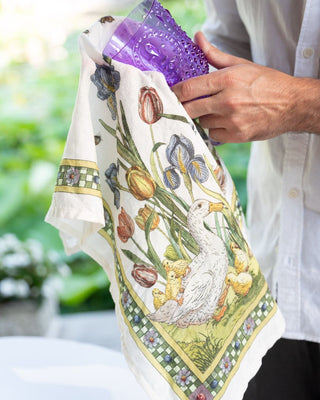 BUNNY GARDEN CANOVACCIO - TESSITURA TOSCANA TELERIE - Contex Biancheria