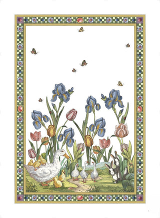 BUNNY GARDEN CANOVACCIO - TESSITURA TOSCANA TELERIE - Contex Biancheria