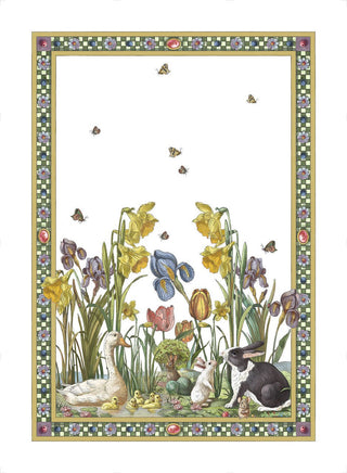 BUNNY GARDEN CANOVACCIO - TESSITURA TOSCANA TELERIE - Contex Biancheria