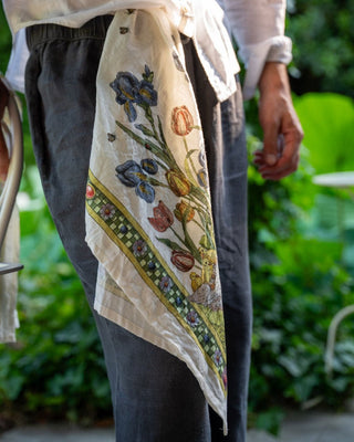 BUNNY GARDEN CANOVACCIO - TESSITURA TOSCANA TELERIE - Contex Biancheria