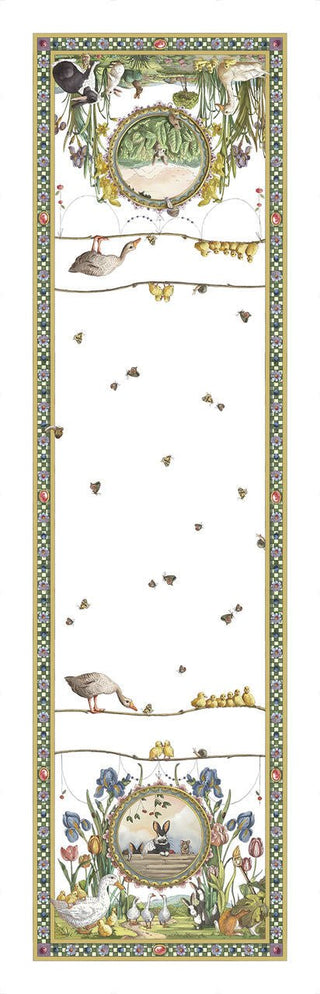 BUNNY GARDEN RUNNER - TESSITURA TOSCANA TELERIE - Contex Biancheria