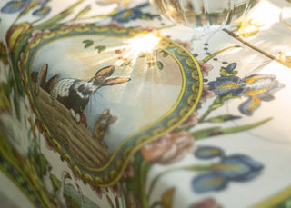 BUNNY GARDEN TOVAGLIA - TESSITURA TOSCANA TELERIE - Contex Biancheria