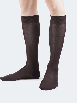 CALZA LISCIO FILO DI SCOZIA LUXURY - CIOCCA - Contex Biancheria