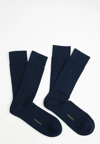 CALZE CORTE A COSTE IN COTONE 2 PAIA - PEROFIL - Contex Biancheria