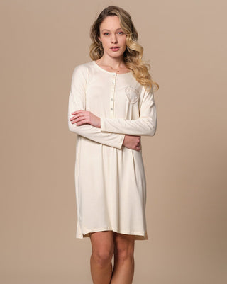 CAMY CAMICIA MANICA LUNGA APERTA - PEPITA - Contex Biancheria