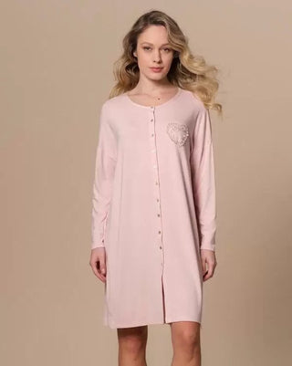 CAMY CAMICIA MANICA LUNGA APERTA - PEPITA - Contex Biancheria