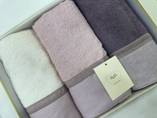 CAPRICCIO SET ASCIUGAMANI 3+3 - PALOMBELLA - Contex Biancheria