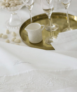 CERIMONIA TOVAGLIA X12 - BLUMARINE HOME - Contex Biancheria