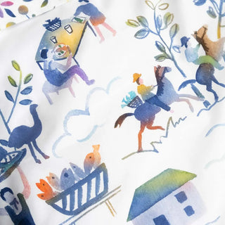 COCO PERSONAGGI LENZUOLA SINGOLO - TESSITURA TOSCANA TELERIE - Contex Biancheria