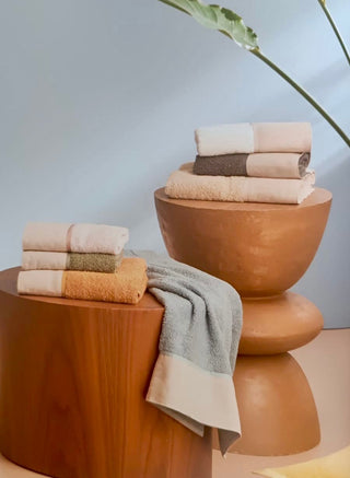 CODE WASHED ASCIUGAMANI 4PZ - BIANCOPERLA - Contex Biancheria