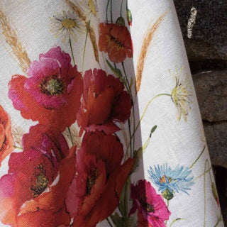 COQUELICOT TOVAGLIA - TESSITURA TOSCANA TELERIE - Contex Biancheria