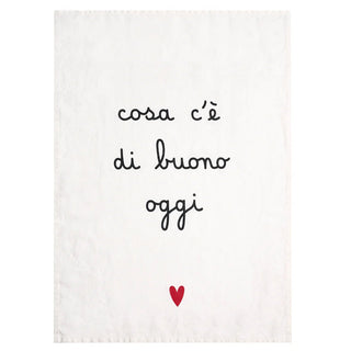 COSA C'E' DI BUONO OGGI CANOVACCIO - SIMPLE DAY - Contex Biancheria