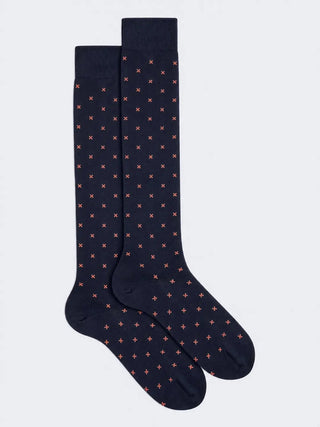 CRAVATTATO CALZA LUNGA CALDO COTONE - CIOCCA - Contex Biancheria