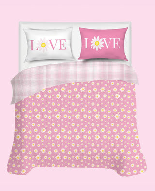DAISY & LOVE COPRILETTO SINGOLO - CAMOMILLA - Contex Biancheria