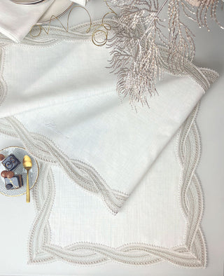 DAMA RUNNER - BLUMARINE HOME - Contex Biancheria