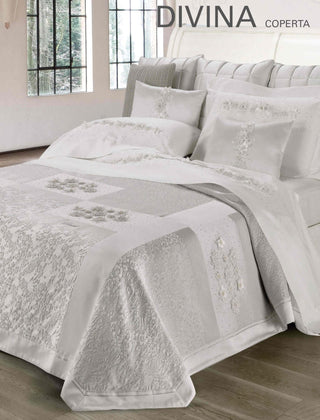 DIVINA QUILT MATRIMONIALE+2 CUSCINI - DAVID HOME - Contex Biancheria