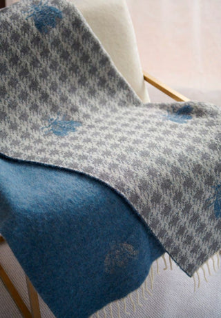DORIS API JACQUARD PLAID - MASTRO RAPHAEL - Contex Biancheria
