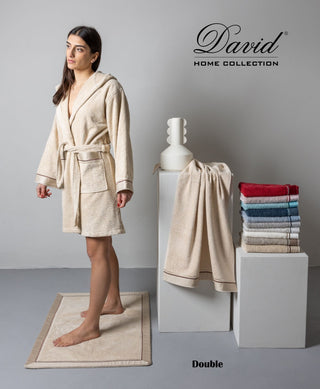 DOUBLE ASCIUGAMANI 1+1 - DAVID HOME - Contex Biancheria