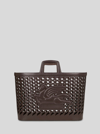 DRILL LEATHER BASKET - ETRO HOME - Contex Biancheria
