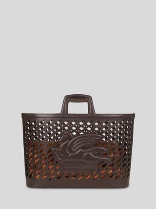 DRILL LEATHER BASKET - ETRO HOME - Contex Biancheria