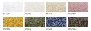 EKO LINO WASHED SET 1+1 - BIANCOPERLA - Contex Biancheria