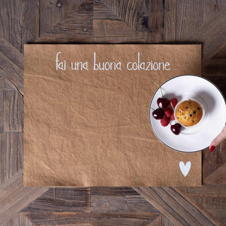 FAI UNA BUONA COLAZIONE TOVAGLIETTA - SIMPLE DAY - Contex Biancheria