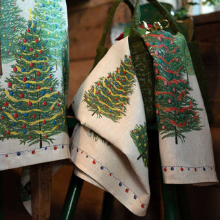 FAIRY TREES FOUR CANOVACCIO - TESSITURA TOSCANA TELERIE - Contex Biancheria