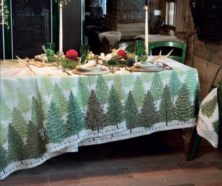 FAIRY TREES RUNNER - TESSITURA TOSCANA TELERIE - Contex Biancheria