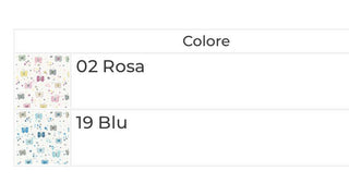 FARFALLE BAVAGLINO - BLUMARINE BABY - Contex Biancheria