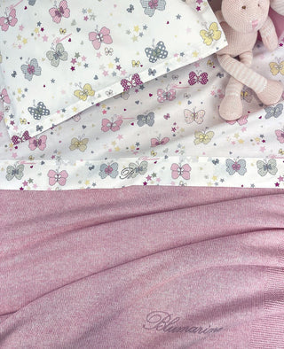 FARFALLE LENZUOLA CULLA - BLUMARINE BABY - Contex Biancheria
