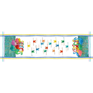 FLAMINGO RUNNER - TESSITURA TOSCANA TELERIE - Contex Biancheria