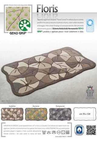 FLORIS TAPPETO 70X120 - php S.r.l - Contex Biancheria