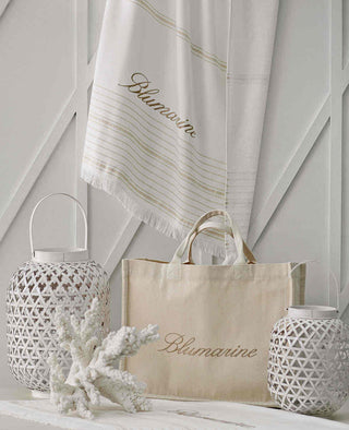 GABARDINE BORSA MARE - BLUMARINE HOME - Contex Biancheria