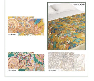 GIANO QUILT MATRIMONIALE + 2 CUSCINI - ETRO HOME - Contex Biancheria