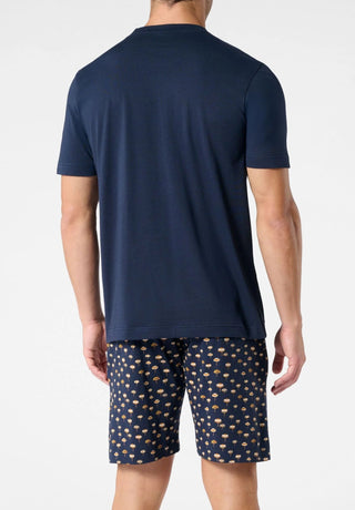 GIROCOLLO CORTO STAMPA BLACK - PEROFIL - Contex Biancheria