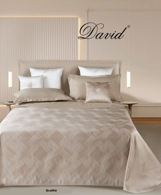 GRAFFITI COPERTA MATRIMONIALE - DAVID HOME - Contex Biancheria